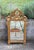 Gold Vintage French Gilt Wood Mirror, 1940s For Sale - Image 8 of 9