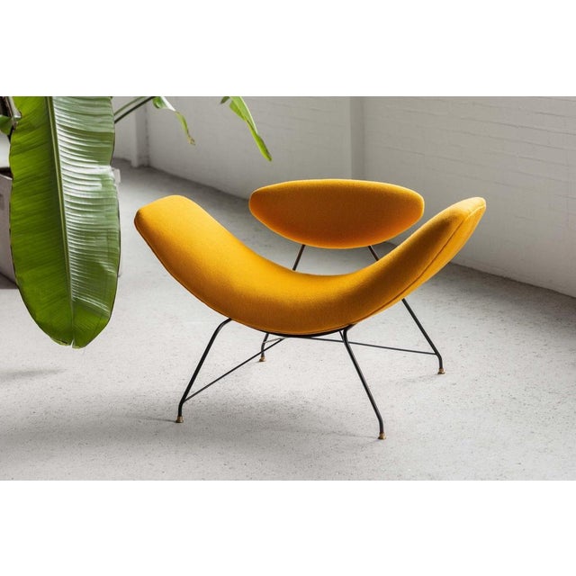 The Carlo Hauner & Martin Eisler ‘Reversível’ Lounge Chair by Forma Móveis, Brazil, 1950 is a Brazilian Icon of Sculptural...