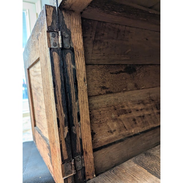 Antique Primitive Oak Jelly Cupboard Cabinet North Carolina For Sale - Image 10 of 18