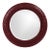 Bergman Mirror - Glossy Burgundy For Sale