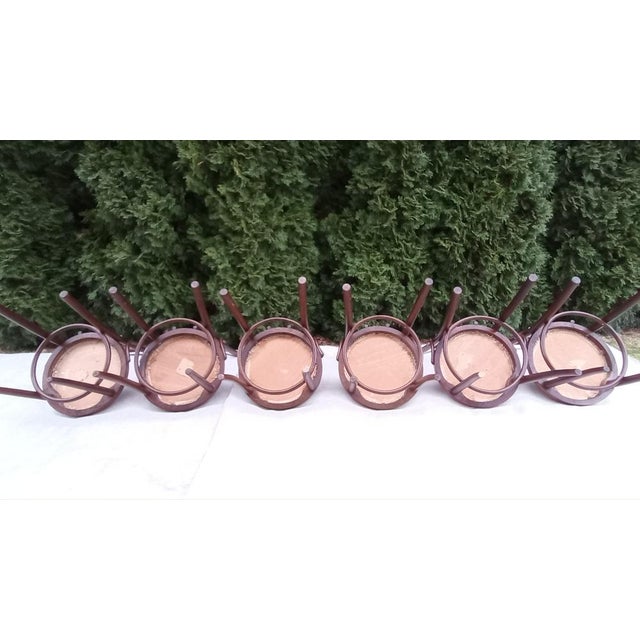 1960s Chairs in Beech Bentwood from Tatra, 1960s, Set of 6 For Sale - Image 5 of 15