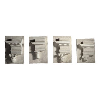 Architectural Study Wall Decorations, Set of 4 For Sale