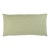 Schumacher Jumi Stonewashed Linen 24" Lumbar Pillow In Sage For Sale