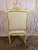 Set of 14 French Louis XV Style Gilt Dining Chairs With Linen Upholstery For Sale - Image 16 of 18