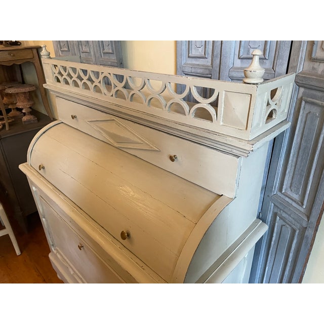 Wood Dutch Grocery Cupboard, 1880s For Sale - Image 7 of 18