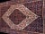 Red Antique Primitive & Tribal Persian Seneh Rug For Sale - Image 8 of 9
