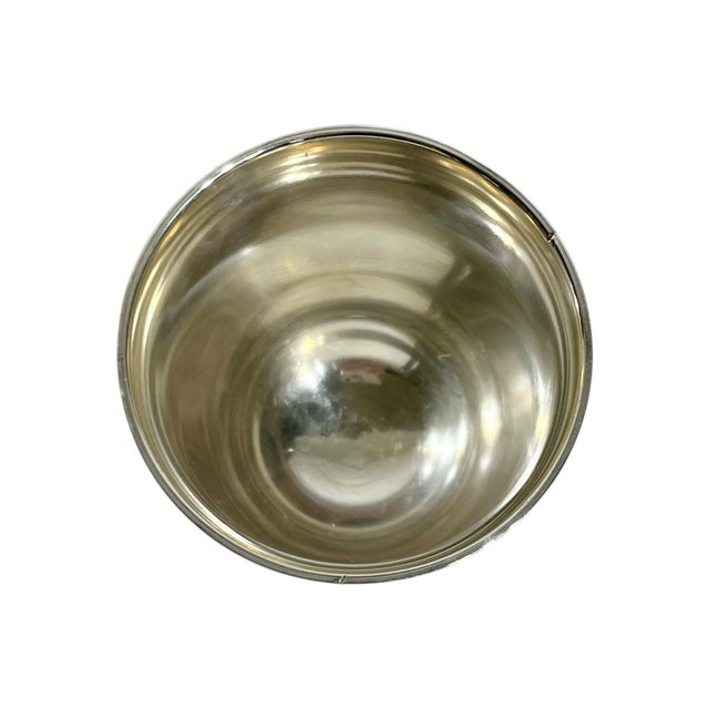 Silver Set of 3 French Art Deco Silver Cups or Matchstick Holders Including One by Maison Lancel For Sale - Image 8 of 12