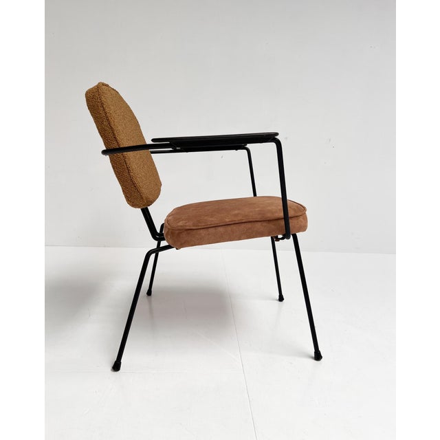 1950s Model 5002 Chair with Table by Rudolf Wolf for Elsrijk, 1950, Set of 2 For Sale - Image 5 of 18