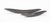Metal Chiseled Texture Black Iron Elongated Tray- Small For Sale - Image 7 of 10