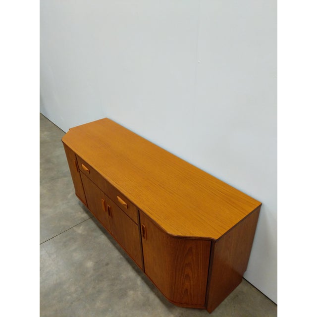 1960s Vintage Mid Century Modern Teak Credenza by G Plan For Sale - Image 5 of 11