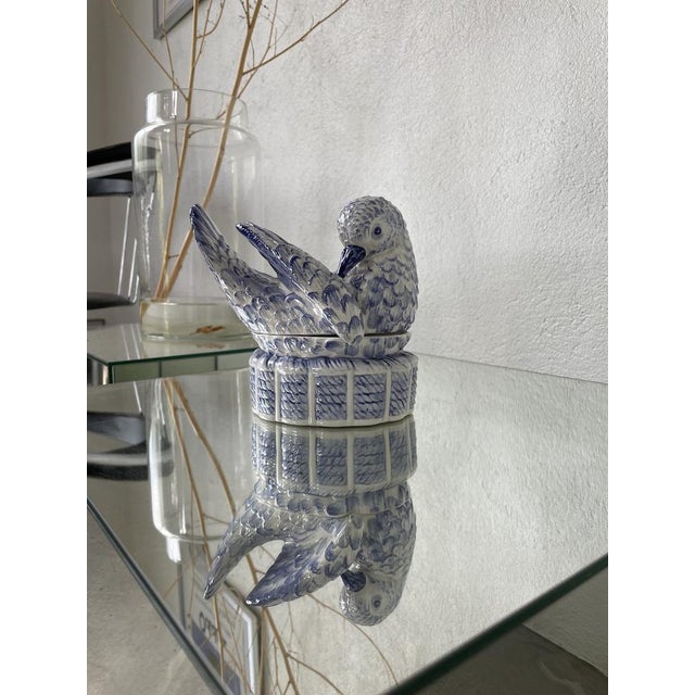 Ceramic Ceramic Bird Box Italy, 1950s For Sale - Image 7 of 18