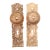 1890s Corbin Roanoke Polished Brass Interior Door Knob Set For Sale