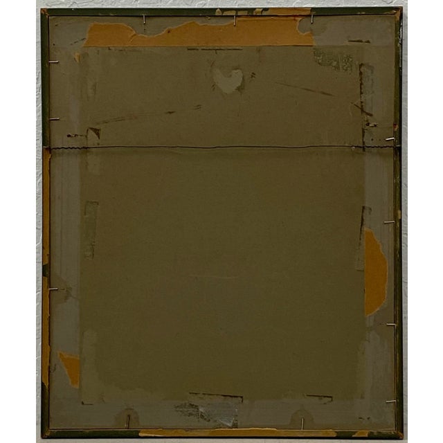 Vintage Lithograph "The Actor" Pencil Signed and Titled C.1940 For Sale - Image 12 of 13