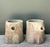 Handcrafted Faux Bois Cement Planters - A Pair For Sale - Image 4 of 18