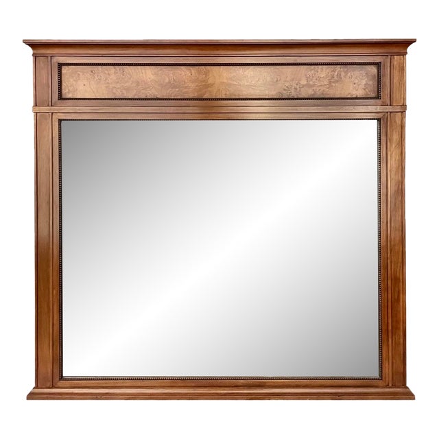 Vintage Directoire Style Fruitwood Mirror For Sale