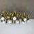 Stilnovo Gigantic Brass 24 Bulb Flush Mount Ceiling Light in the style of Stilnovo, Italy, 1960s For Sale - Image 4 of 18
