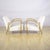 Art Deco Armchairs with Curved Armrests and White Fabric, 1930s, Set of 2 For Sale - Image 3 of 18