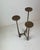 Metal Brutalist Floor Candleholder by Michael Harjes, Germany, 1960 For Sale - Image 7 of 15