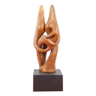 Dragoljub Milosevic, Standing Couple, 1970s, Plaster For Sale