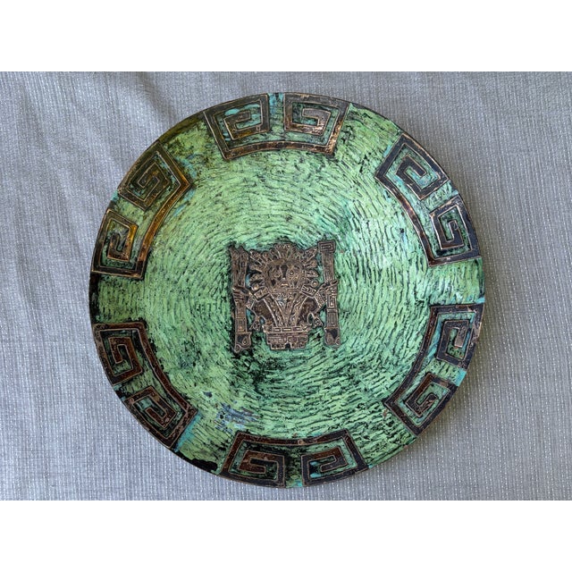 Vintage Sterling Silver on Copper Plate For Sale In New York - Image 6 of 17