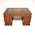 Antique Victorian Leather Top Partners Desk, 1860 For Sale - Image 3 of 11