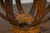 Biedermeier Period 1840s Austrian Walnut Guéridon with Star Inlay and Foliage For Sale - Image 10 of 11