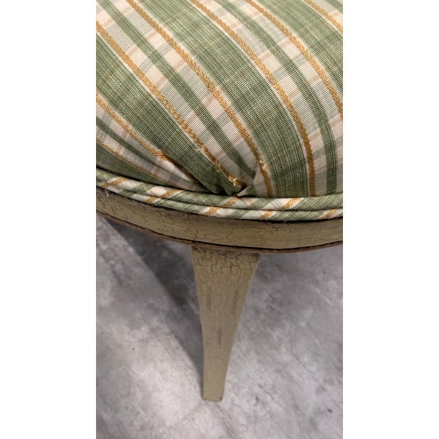 Vintage Italian Venetian Grotto Hollywood Regency Style Carved Shell Back Armchair For Sale - Image 12 of 14