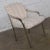 Vintage Art Deco Revival Accent Chair Armchair Chrome and Upholstered For Sale - Image 4 of 13