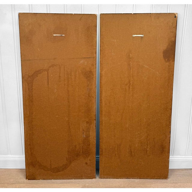 Mid-Century Modern Colonial Solider Walnut Wall Panels - A Pair For Sale - Image 4 of 14