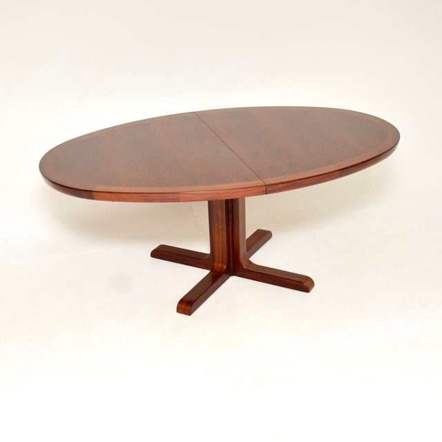 Mid-Century Modern Danish Extending Dining Table from Dyrlund, 1960 For Sale - Image 3 of 10