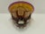 Vintage Mid 20th Century Amber and Lavender Color Hand Blown Glass Bowl For Sale In Detroit - Image 6 of 11