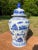 Chinoiserie Large Blue and White Chinese Export Porcelain Ginger Jar For Sale - Image 3 of 11