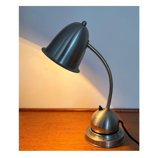Art Deco Desk Lamp by W.H. Gispen for Daalderop, 1920s For Sale - Image 6 of 12