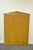 Beige Vintage Hollywood Regency Neoclassical Brass Ring Cream Painted Wall Mirror For Sale - Image 8 of 10