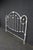 Victorian Style White Iron and Brass Twin Bed Headboard For Sale In Philadelphia - Image 6 of 13