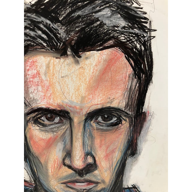 VIntage Original Portrait of Gen X by Evan Skladany For Sale - Image 4 of 5