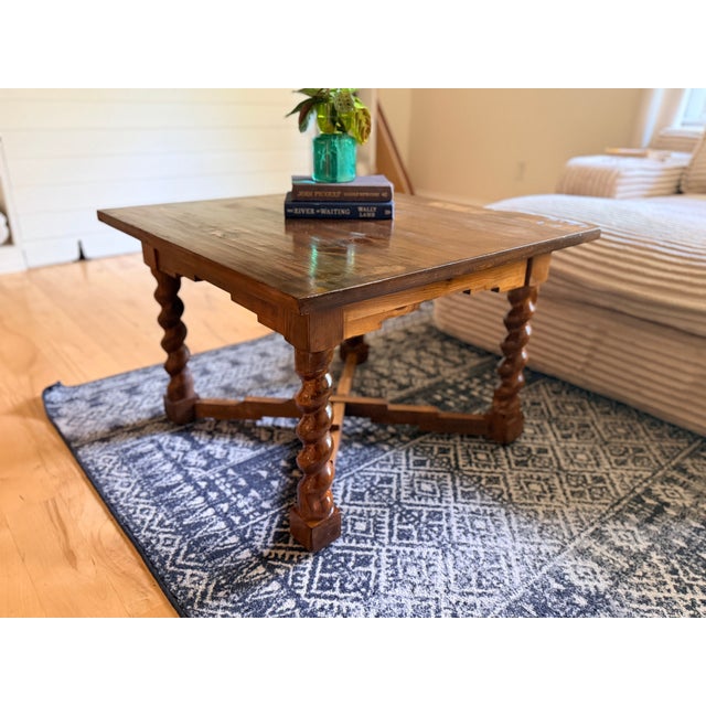 Folk Art Lane Furniture "Museum of American Folk Art" Adaptation Accent Coffee Table For Sale - Image 3 of 6