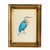 Original Hand Painted Blue Heron Painting, Framed in a Vintage Italian Frame For Sale