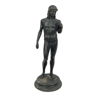 Grand Tour Bronze Statue of Dionysus For Sale