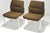 Metal Chairs by Richard Schultz for Knoll International, Germany, 1966, Set of 2 For Sale - Image 7 of 10
