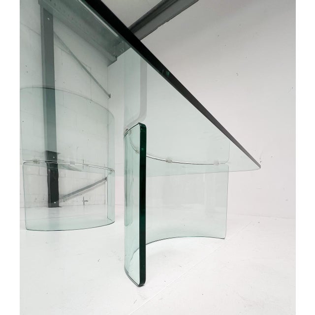 Modern Italian Glass Coffee Table, 1970s For Sale - Image 6 of 13