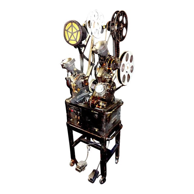 Moviola Classic 35mm Black Upright Film Editing Machine Chairish