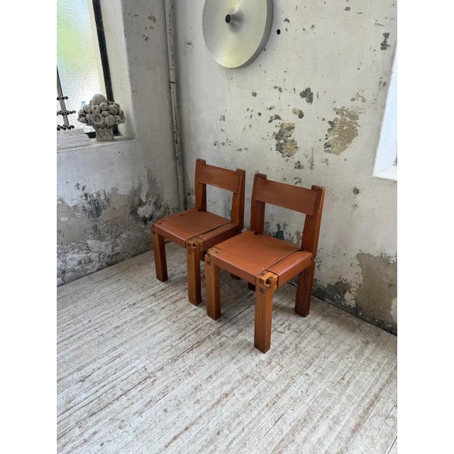 Pierre Chapo S11 Chairs by Pierre Chapo, 1960s, Set of 2 For Sale - Image 4 of 18