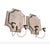 Pair of Vintage French Country Distressed Wooden Wall Sconces For Sale - Image 4 of 12