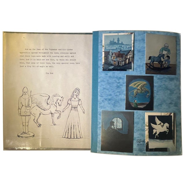 1980s Mockup With Original Storyboard Acrylic/Oil Paintings, the Toymaker's Apprentice, Written and Illustrated by Suzanne Corbett - 21 Pieces For Sale - Image 10 of 15