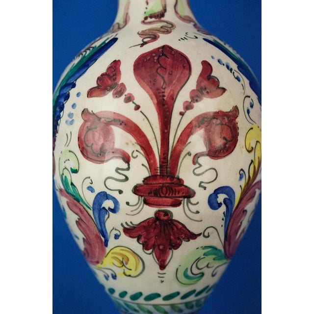 Ceramic Jug from Colonnata Factory Sesto Fiorentino, Italy, Late 1800s For Sale - Image 14 of 18