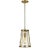 Sean Lavin By Visual Comfort Studio Harrow Mini Pendant in Burnished Brass For Sale