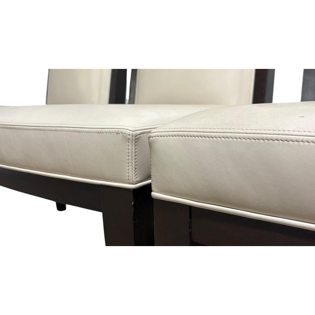 2010s Set of 4 Jean Michel Frank Chaise Tapissée 1932 by ECart For Sale - Image 5 of 8