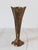 Vintage Brass Fluted Trumpet Vase For Sale - Image 4 of 9