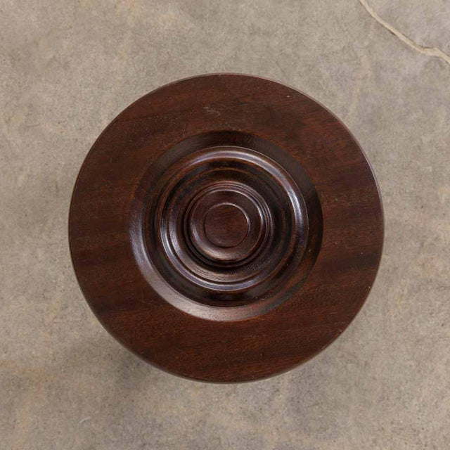 1950s 1950s French Wood Tripod Stool For Sale - Image 5 of 9